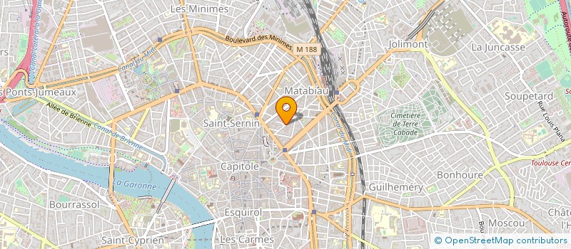 localisation de l'entreprise MONSIEUR LOUIS EUGENE BERKAI ELANGA à TOULOUSE
