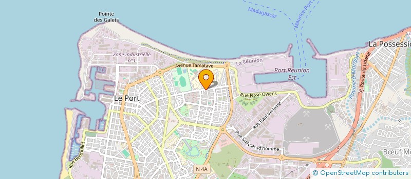 localisation de l'entreprise MONSIEUR LOUIS FABIEN à LE PORT