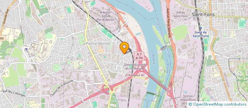 localisation de l'entreprise MONSIEUR LOUIS FABRE  OULLINS-PIERRE-BENITE