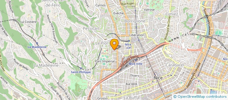 localisation de l'entreprise MONSIEUR LOUIS FARIELLO  NICE