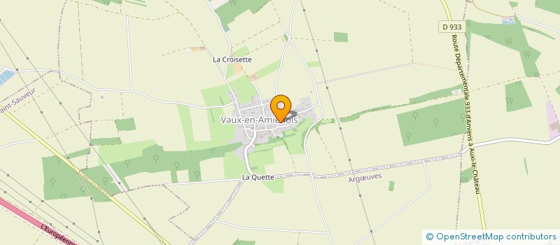 localisation de l'entreprise MONSIEUR LOUIS FAUQUEMBERGUE  VAUX-EN-AMIENOIS