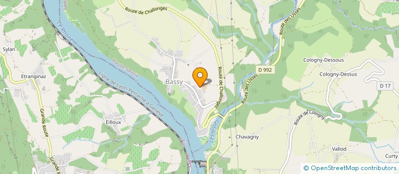 localisation de l'entreprise MONSIEUR LOUIS FAURAX  BASSY