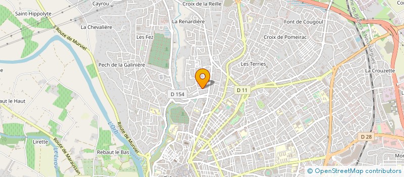localisation de l'entreprise MONSIEUR LOUIS FAURE à BEZIERS