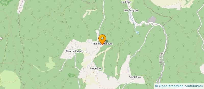 localisation de l'entreprise MONSIEUR LOUIS FAURE  CENEVIERES