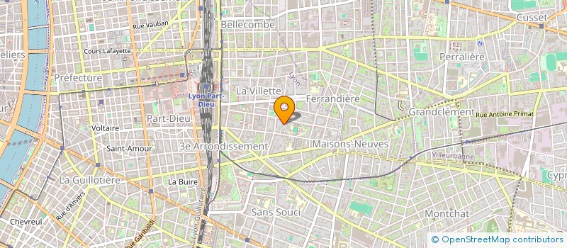 localisation de l'entreprise MONSIEUR LOUIS FAURE  LYON