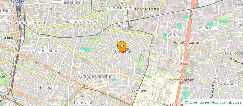 localisation de l'entreprise MONSIEUR LOUIS FAURE  LYON