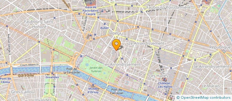 localisation de l'entreprise MONSIEUR LOUIS FAUVIN à PARIS