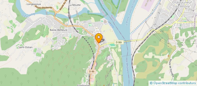 localisation de l'entreprise MONSIEUR LOUIS FAYETTE  VIVIERS