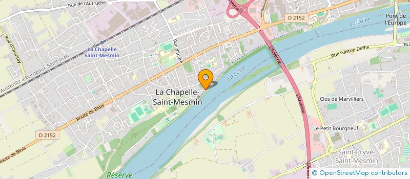 localisation de l'entreprise MONSIEUR LOUIS-FELIX COMMUNEAU à LA CHAPELLE-SAINT-MESMIN