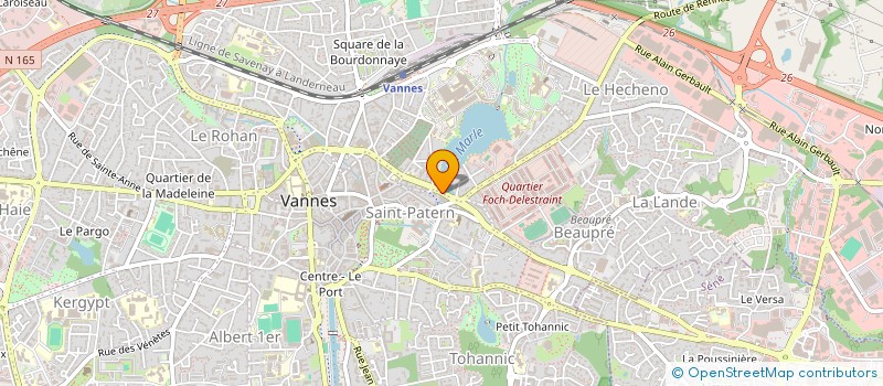 localisation de l'entreprise MONSIEUR LOUIS FERAUT à VANNES