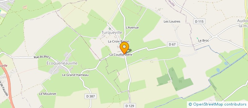 localisation de l'entreprise MONSIEUR LOUIS FEREY  TURQUEVILLE