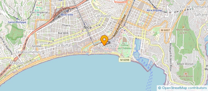 localisation de l'entreprise MONSIEUR LOUIS FERNANDES  NICE