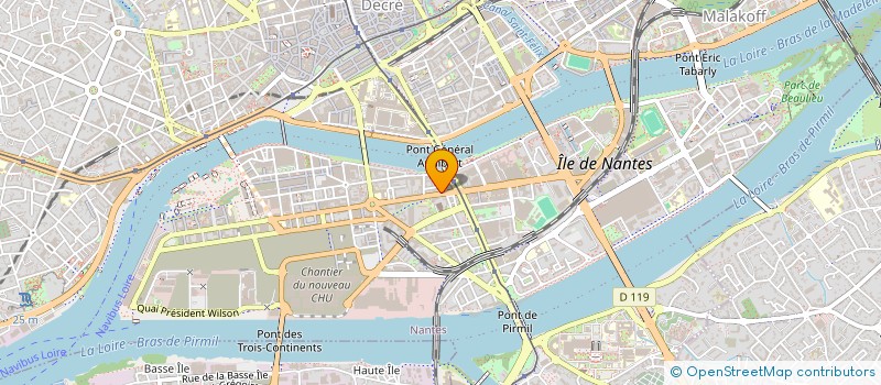 localisation de l'entreprise MONSIEUR LOUIS FERRAGU à NANTES