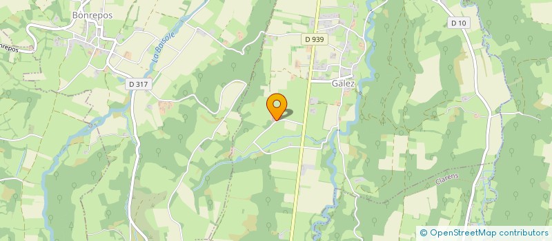 localisation de l'entreprise MONSIEUR LOUIS FERRAN  GALEZ