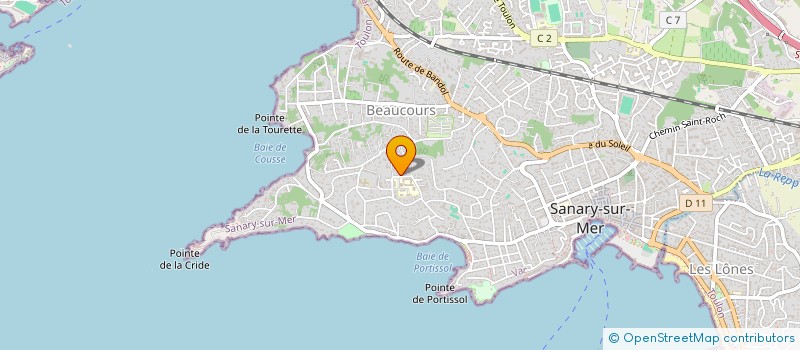 localisation de l'entreprise MONSIEUR LOUIS FERRERO  SANARY-SUR-MER