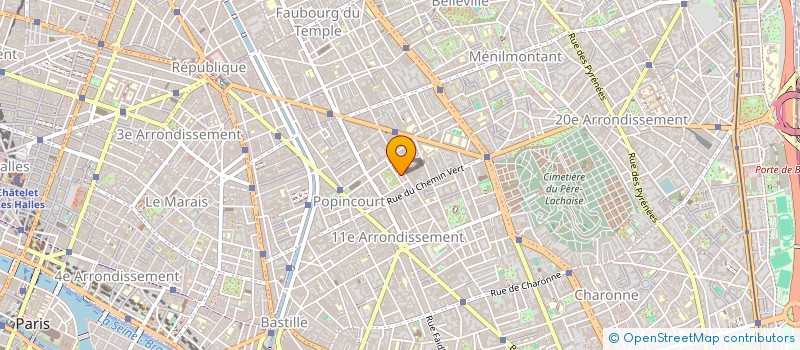 localisation de l'entreprise MONSIEUR LOUIS FERRES  PARIS