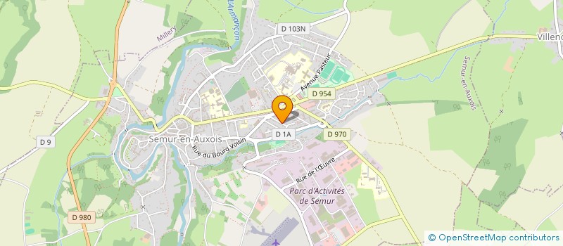 localisation de l'entreprise MONSIEUR LOUIS FERRIGNO  SEMUR-EN-AUXOIS