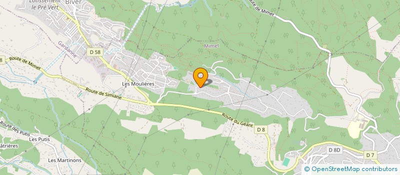 localisation de l'entreprise MONSIEUR LOUIS FERRY  MIMET