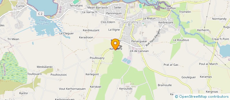 localisation de l'entreprise MONSIEUR LOUIS FILY  GUISSENY