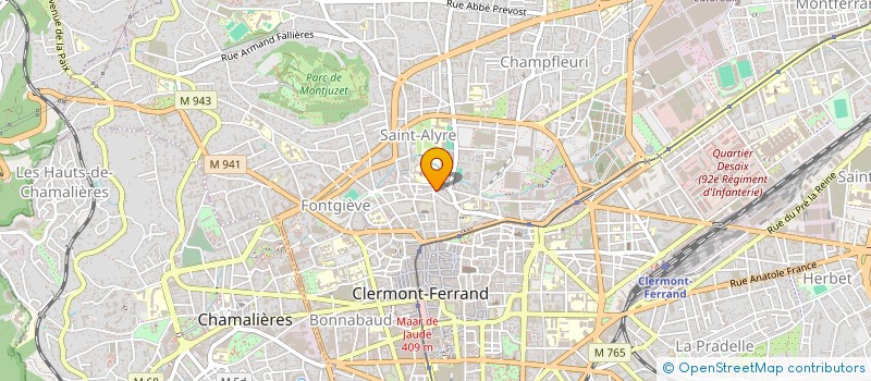 localisation de l'entreprise MONSIEUR LOUIS FINAUD à CLERMONT-FERRAND