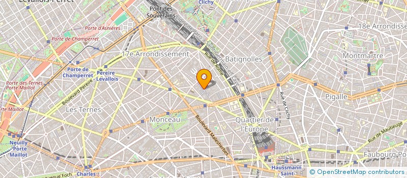 localisation de l'entreprise MONSIEUR LOUIS FONCK  PARIS