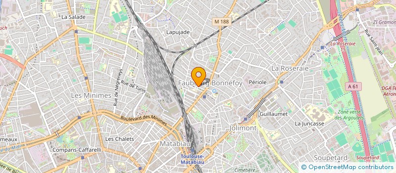 localisation de l'entreprise MONSIEUR LOUIS FONTAN à TOULOUSE