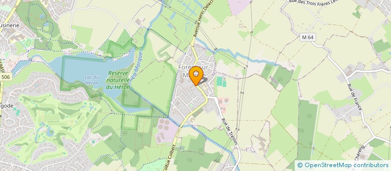 localisation de l'entreprise MONSIEUR LOUIS FONTANAY  FOREST-SUR-MARQUE