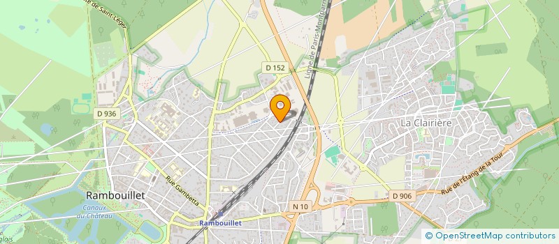 localisation de l'entreprise MONSIEUR LOUIS FONTENEAU à RAMBOUILLET