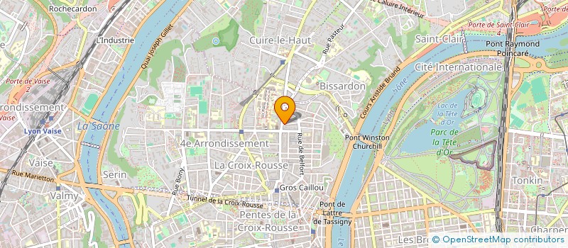 localisation de l'entreprise MONSIEUR LOUIS FORESTIER  LYON