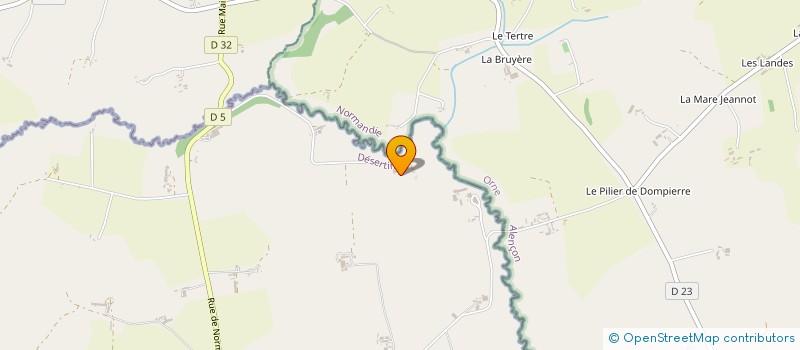 localisation de l'entreprise MONSIEUR LOUIS FOUCHER à DESERTINES