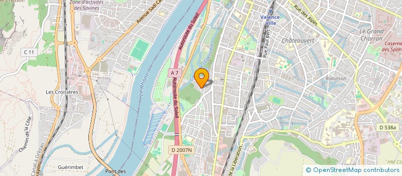 localisation de l'entreprise MONSIEUR LOUIS FOUCHIER  VALENCE