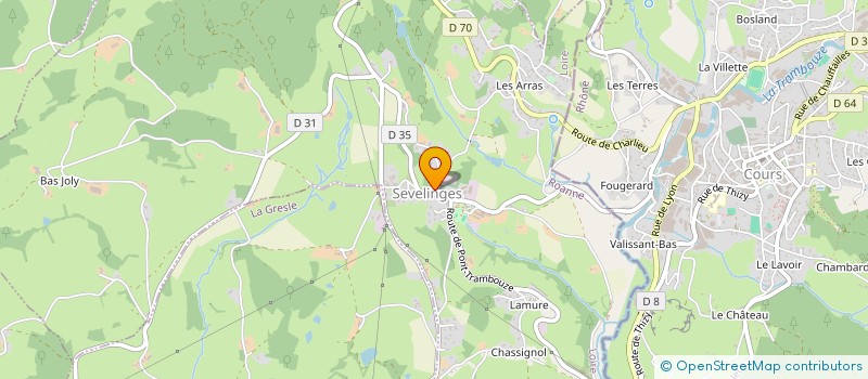 localisation de l'entreprise MONSIEUR LOUIS FOUGERARD  SEVELINGES