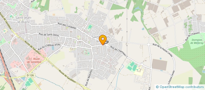 localisation de l'entreprise MONSIEUR LOUIS FOULON à SAINT-DENIS-EN-VAL