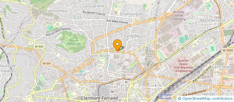 localisation de l'entreprise MONSIEUR LOUIS FOURNIER à CLERMONT-FERRAND