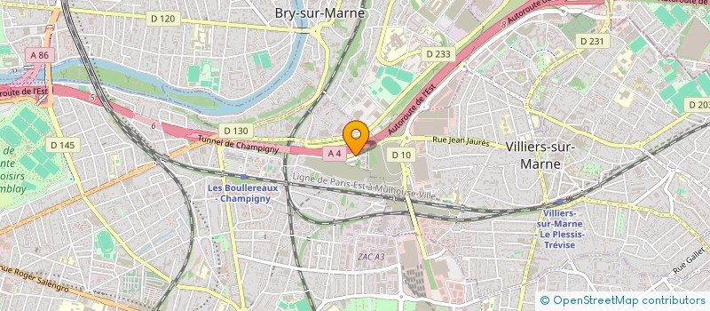 localisation de l'entreprise MONSIEUR LOUIS FOURNIER  CHAMPIGNY-SUR-MARNE