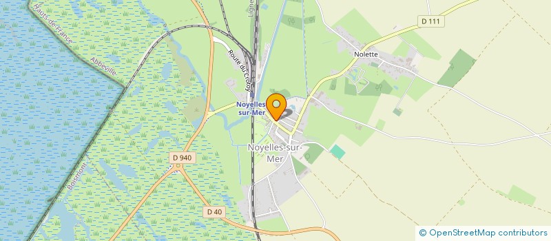 localisation de l'entreprise MONSIEUR LOUIS FOURNIER  NOYELLES-SUR-MER