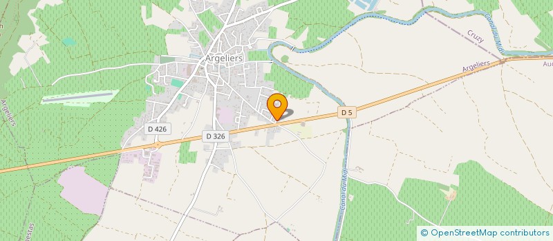 localisation de l'entreprise MONSIEUR LOUIS FRAISSE  ARGELIERS