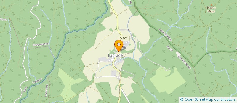 localisation de l'entreprise MONSIEUR LOUIS FRANCES  BROUSSES ET VILLARET