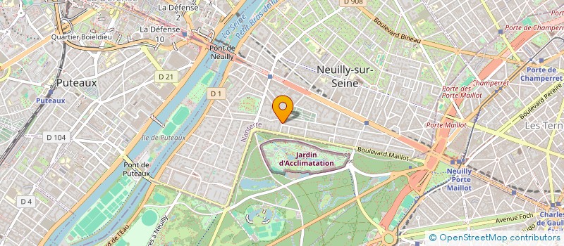 localisation de l'entreprise MONSIEUR LOUIS-FRANCOIS DURRET à NEUILLY-SUR-SEINE