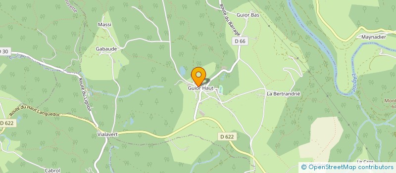 localisation de l'entreprise MONSIEUR LOUIS-FRANCOIS GAU  ESPERAUSSES