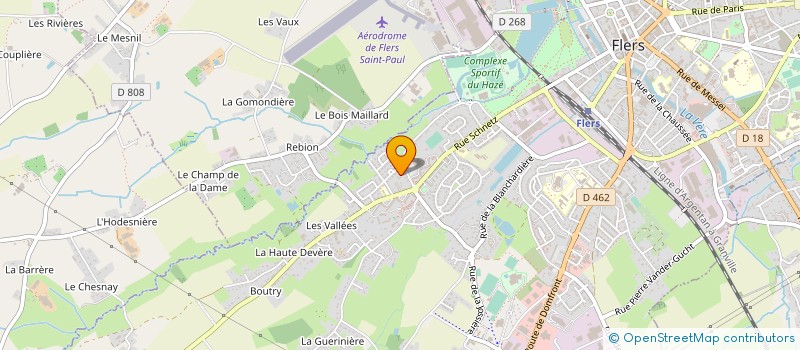 localisation de l'entreprise MONSIEUR LOUIS FRANCOISE à FLERS