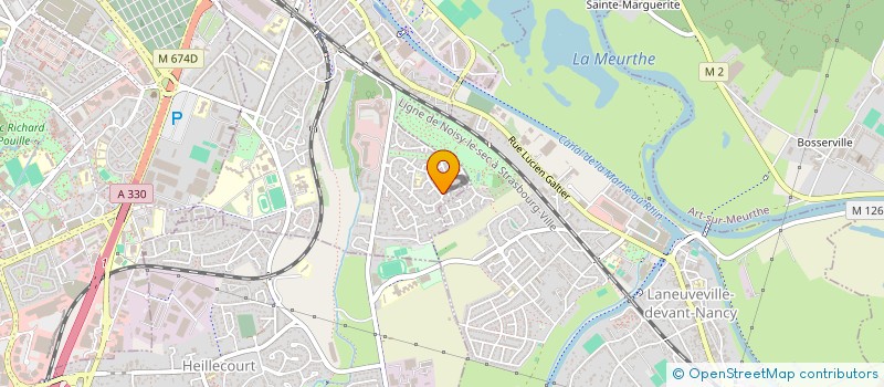 localisation de l'entreprise MONSIEUR LOUIS FREIDINGER  JARVILLE-LA-MALGRANGE