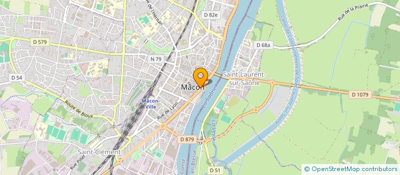 localisation de l'entreprise MONSIEUR LOUIS FREYER  BOURG-EN-BRESSE