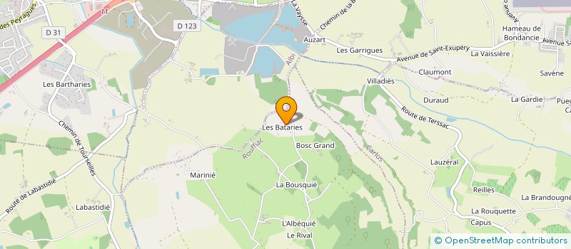 localisation de l'entreprise MONSIEUR LOUIS-GABRIEL BESTAULT  BRENS