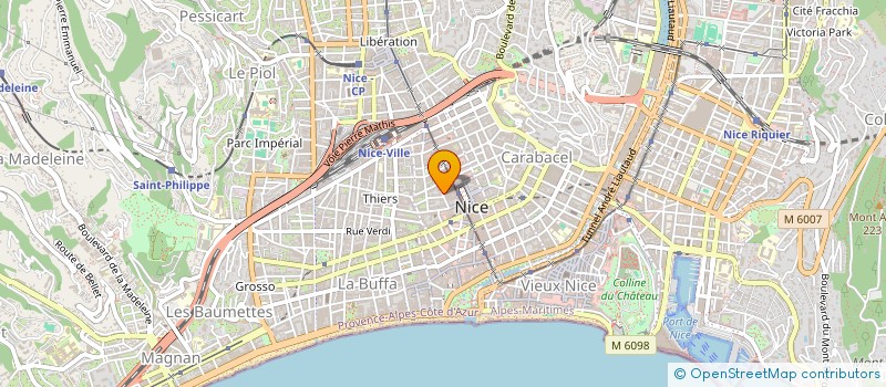 localisation de l'entreprise MONSIEUR LOUIS GADD  NICE