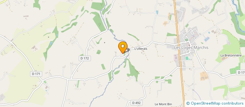 localisation de l'entreprise MONSIEUR LOUIS GAILLARD à SAINT-BRICE-DE-LANDELLES