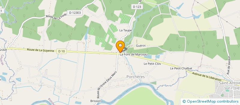 localisation de l'entreprise MONSIEUR LOUIS GALAN  PORCHERES