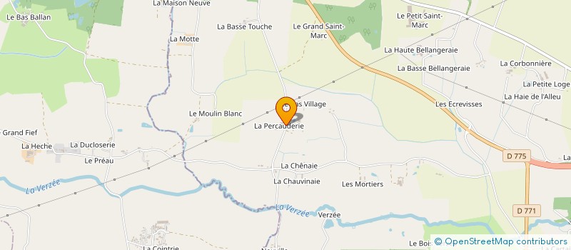 localisation de l'entreprise MONSIEUR LOUIS GALISSON à OMBREE D'ANJOU