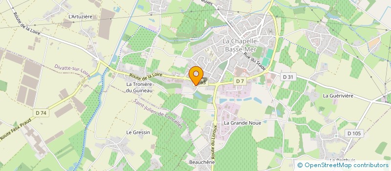 localisation de l'entreprise MONSIEUR LOUIS GALLON à DIVATTE-SUR-LOIRE