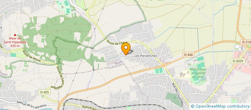 localisation de l'entreprise MONSIEUR LOUIS GARACHON  RIOM